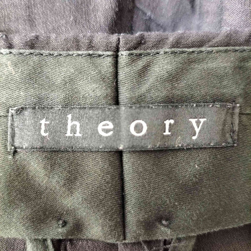 セオリー theory レーヨン混 リネン テーパード サマー スラックス パンツ メンズ 032