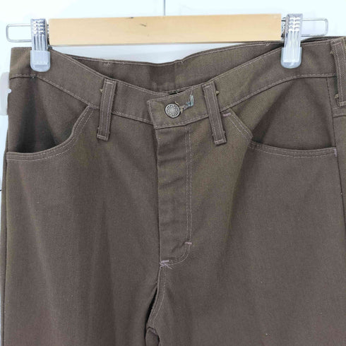 70s SCOVILLジップセンタープリーツフレアパンツ メンズ