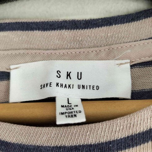 セーブカーキユナイテッド SAVE KHAKI UNITED ボーダー S/S Tシャツ レディース JPN:L