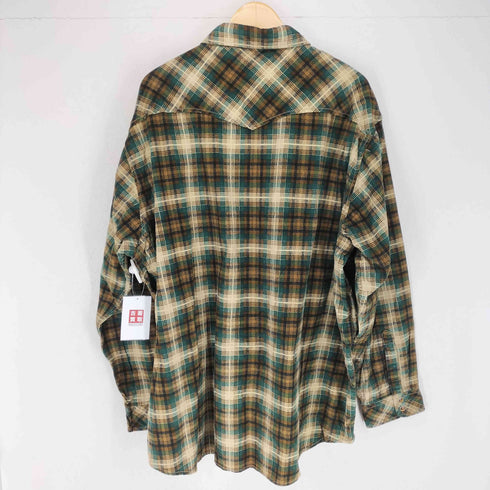 スミスアメリカン SMITHS AMERICAN 長袖ウエスタンチェックシャツ ビックサイズ メンズ 5L