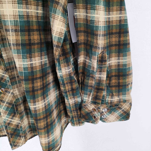 スミスアメリカン SMITHS AMERICAN 長袖ウエスタンチェックシャツ ビックサイズ メンズ 5L