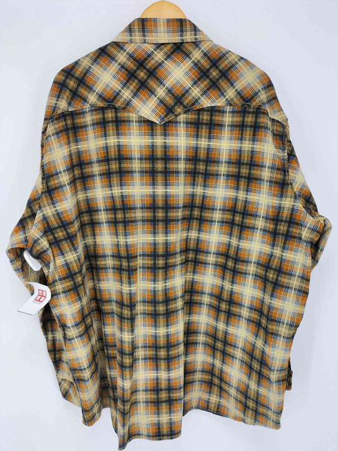 スミスアメリカン SMITHS AMERICAN 長袖ウエスタンチェックシャツ ビックサイズ メンズ 5L