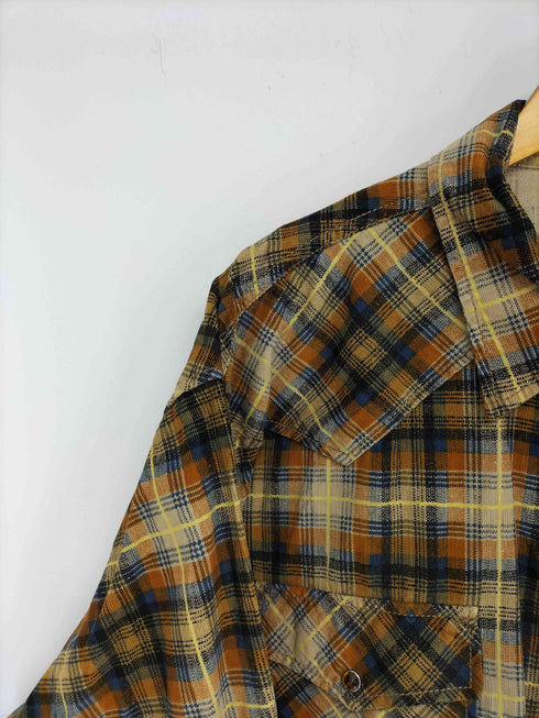 スミスアメリカン SMITHS AMERICAN 長袖ウエスタンチェックシャツ ビックサイズ メンズ 5L