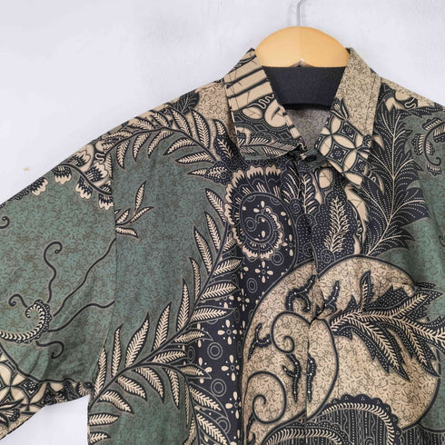 総柄 L/S シャツ メンズ JPN:M