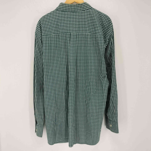 トミーヒルフィガー TOMMY HILFIGER 長袖ボタンダウンチェックシャツ メンズ import:XXL