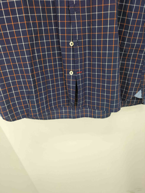 トミーヒルフィガー TOMMY HILFIGER 長袖ボタンダウンチェックシャツ メンズ import:XXL