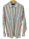 トミーヒルフィガー TOMMY HILFIGER マルチカラーストライプ ボタンダウンシャツ メンズ import:XL