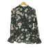 vivapresto 長袖 花柄 シアーブラウス レディース JPN:38