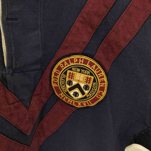 ポロバイラルフローレン Polo by RALPH LAUREN フロントデザイン ラガーシャツ メンズ import:S
