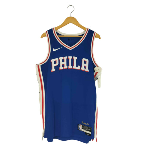 ナイキ NIKE フィラデルフィア・76ers スウィングマン アイコン カスタム ジャージ メンズ import:L