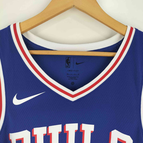 ナイキ NIKE フィラデルフィア・76ers スウィングマン アイコン カスタム ジャージ メンズ import:L