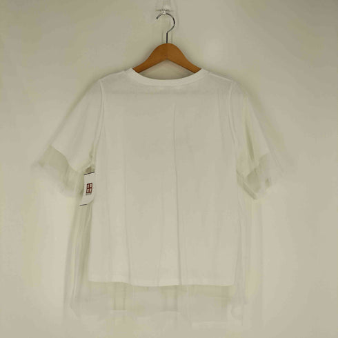 レルビエ LHELBIE SIRENE チュールロゴTシャツ レディース JPN:M