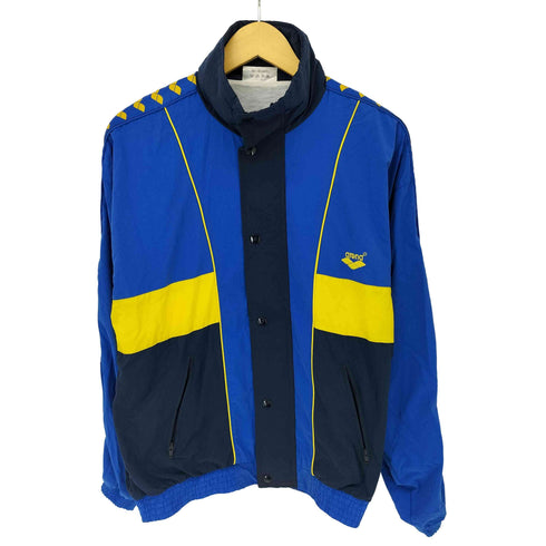 アリーナ arena 90S アームロゴ ナイロンスナップトラックトップ メンズ import:S