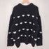 NKNIT 24AW Heart Pattern KNIT ハート パターン ニット レディース JPN:0