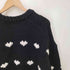 NKNIT 24AW Heart Pattern KNIT ハート パターン ニット レディース JPN:0