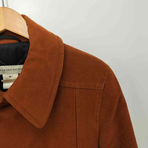 ドリスヴァンノッテン DRIES VAN NOTEN キルティング中綿ライナーロングピーコート メンズ M