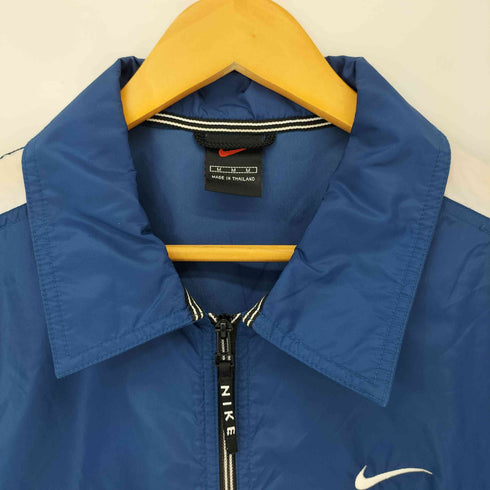 ナイキ NIKE 00S 黒タグ スウォッシュロゴ ナイロンジャケット メンズ import:M