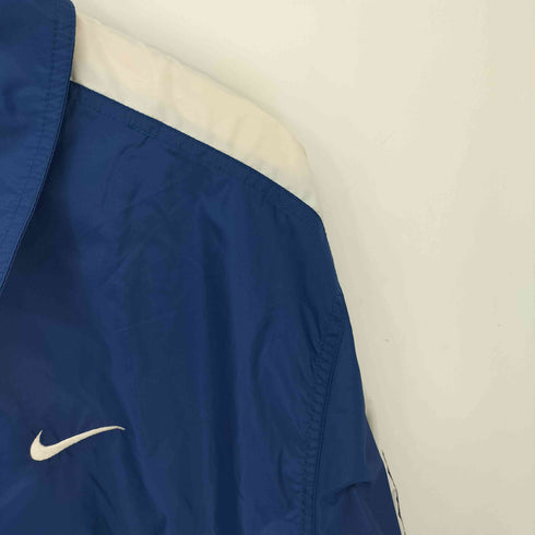 ナイキ NIKE 00S 黒タグ スウォッシュロゴ ナイロンジャケット メンズ import:M
