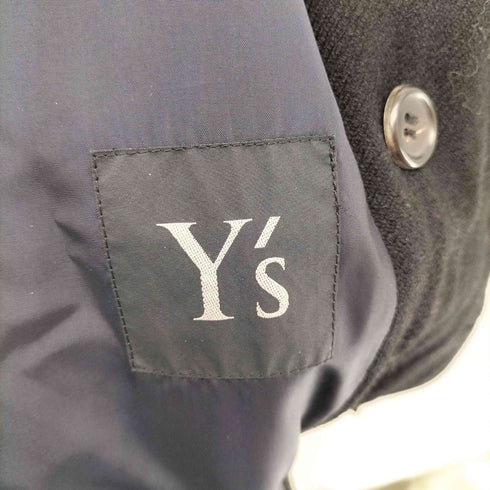 ワイズ Ys 80~90s ウールステンカラーコート レディース