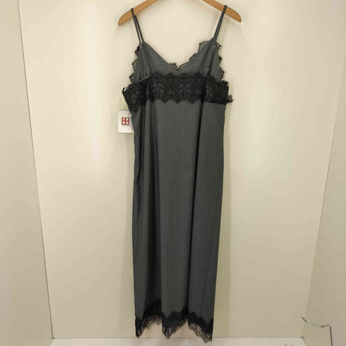 シーナリー SHENERY 24AW ピンストライプレースキャミドレス レディース JPN:36