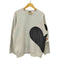 NKNIT 24AW Heart Pattern Pullover Sweat ハートパターン プルオーバー スウェット レディース JPN:0