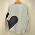 NKNIT 24AW Heart Pattern Pullover Sweat ハートパターン プルオーバー スウェット レディース JPN:0