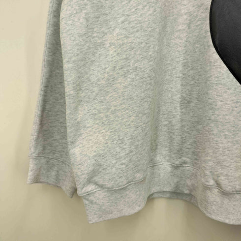 NKNIT 24AW Heart Pattern Pullover Sweat ハートパターン プルオーバー スウェット レディース JPN:0