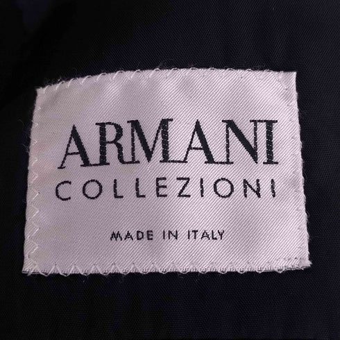 アルマーニコレツィオーニ ARMANI COLLEZIONI 背抜き 3B シングル ジャケット & 1タック スラックス セットアップ メンズ