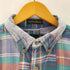 エディーバウアー Eddie Bauer 90s 黒タグ パッチワーク 半袖シャツ メンズ JPN:XL