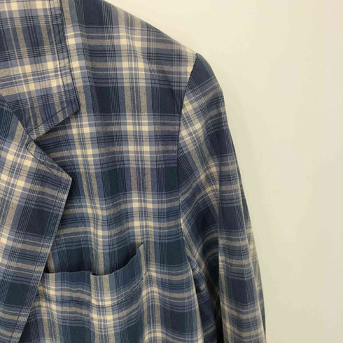 エディーバウアー Eddie Bauer 00S チェックテーラードジャケット レディース import:M