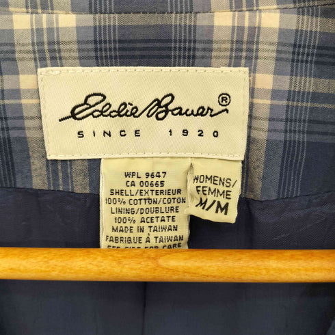 エディーバウアー Eddie Bauer 00S チェックテーラードジャケット レディース import:M