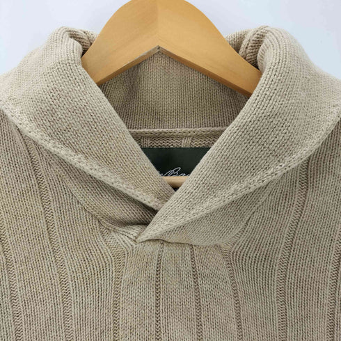 エディーバウアー Eddie Bauer リネンコットン ショールカラーニット メンズ JPN:M