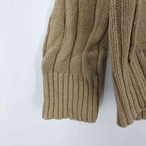 エディーバウアー Eddie Bauer リネンコットン ショールカラーニット メンズ JPN:M