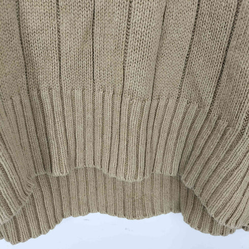 エディーバウアー Eddie Bauer リネンコットン ショールカラーニット メンズ JPN:M