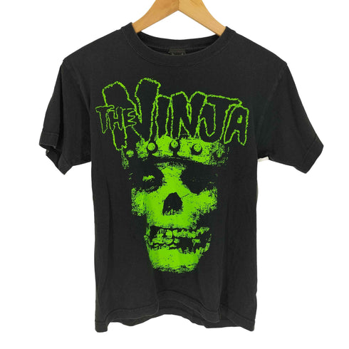 THE NINJA スカル プリント S/S バンドシャツ メンズ import:S