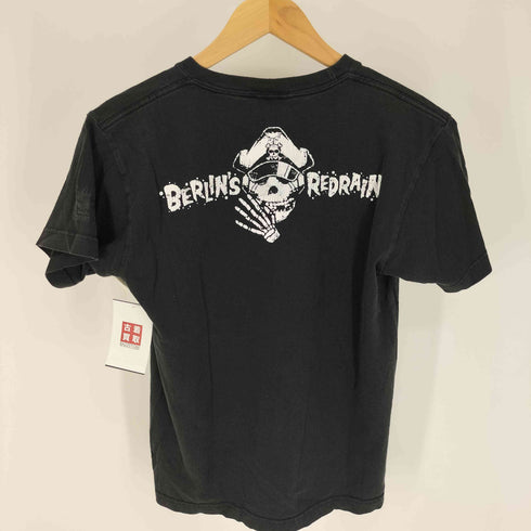 THE NINJA スカル プリント S/S バンドシャツ メンズ import:S