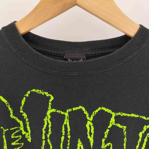THE NINJA スカル プリント S/S バンドシャツ メンズ import:S