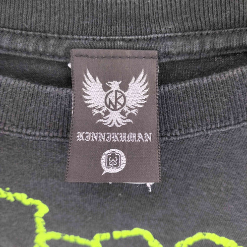THE NINJA スカル プリント S/S バンドシャツ メンズ import:S