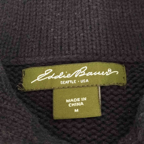 エディーバウアー Eddie Bauer コットン ショールカラーニット メンズ JPN:M