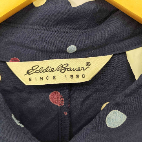 エディーバウアー Eddie Bauer 00S ドットレーヨンワンピース レディース TALL L