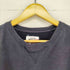 エディーバウアー Eddie Bauer SPORTS SHOP ナス紺 フェード 前V クルーネックスウェット メンズ JPN:L