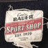 エディーバウアー Eddie Bauer SPORTS SHOP ナス紺 フェード 前V クルーネックスウェット メンズ JPN:L