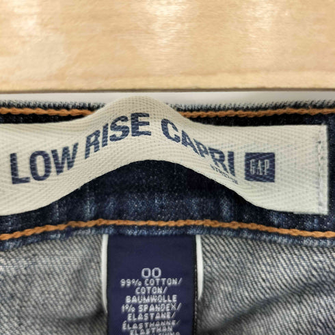 ギャップ Gap 00S LOW RISE CAPRI デニム パンツ レディース 00