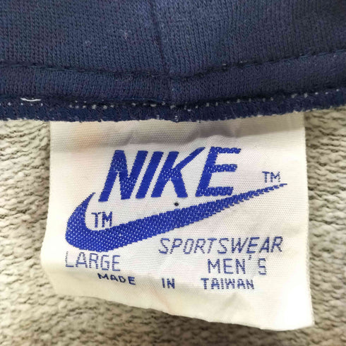 ナイキ NIKE 70-80s 紺タグ前期 ジップアップパーカー メンズ JPN:L