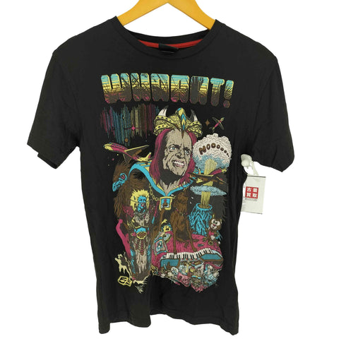 フィフティーファイブディーエスエル 55DSL WHAAAT キャラクター プリント S/S Tシャツ メンズ import:S