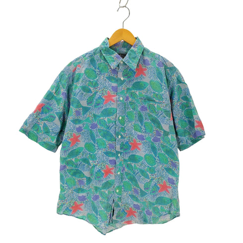 ウールリッチ WOOLRICH 90s 総柄 ショートスリーブシャツ メンズ JPN:M