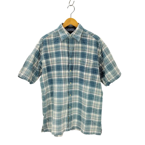 トミーヒルフィガー TOMMY HILFIGER 半袖チェックシャツ メンズ import:M