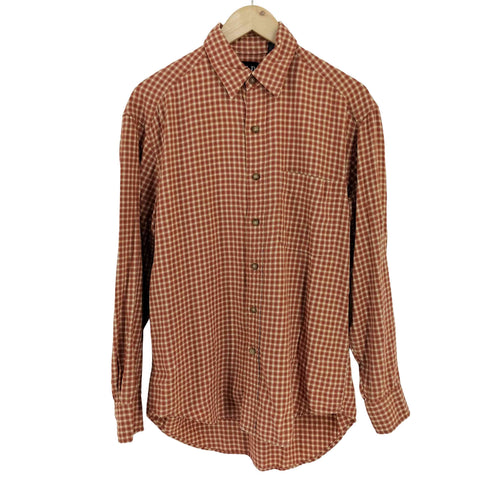 ギャップ Gap ボタンダウンL/S チェックシャツ メンズ import:S