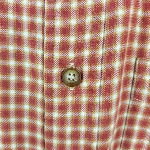 ギャップ Gap ボタンダウンL/S チェックシャツ メンズ import:S