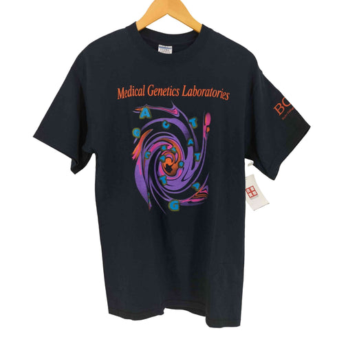 ギルダン GILDAN MEDICAL GENETICS LABORATORIES メディカルプリントTee DNA 塩基配列 メンズ import:M